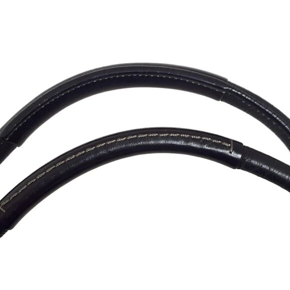 Auth COACH Hampton Leather Satchel F12444 Black Leather - Handbag - Picture 6 of 10